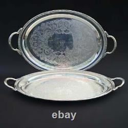 8-Piece Silver Plate Coffee & Tea Service Monogrammed W, 20th Century