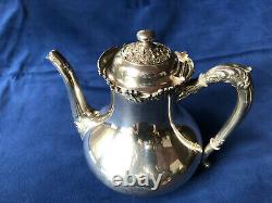 8-piece Vintage Silver Tea & Coffee Set- (Wallace, Wilcox, Reed & Barton)
