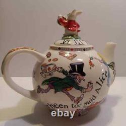 Alice in Wonderland Mad Hatter's Teaparty Tea Set, Cardew Design 2004