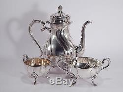 Antico Servizio Caffe'-te' Argento Silver Plate Atla Cohr Tea Coffee Service