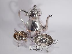 Antico Servizio Caffe'-te' Argento Silver Plate Atla Cohr Tea Coffee Service