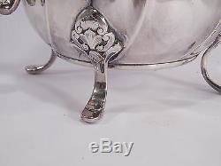 Antico Servizio Caffe'-te' Argento Silver Plate Atla Cohr Tea Coffee Service