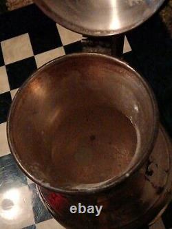 Antique 1883 FB Rogers Lady Margaret Silverplate Coffee Tea Pot Kettle