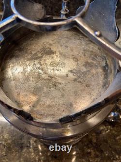 Antique 1890's MERIDEN BRITANNIA Co. Silver Plate Samovar Coffee/Tea Urn