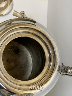 Antique 1890's MERIDEN BRITANNIA Co. Silver Plate Samovar Coffee/Tea Urn