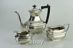 Antique 1920 EPNS Nickel Silver Plate Tea/Coffee Pot Set