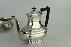 Antique 1920 EPNS Nickel Silver Plate Tea/Coffee Pot Set