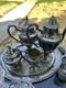 Antique 1930s Castleton Int. Silver Co Sterling Silver Plated Coffee/tea Set