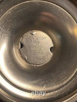Antique 1930s Castleton Int. Silver Co Sterling Silver Plated Coffee/Tea Set