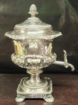 Antique 19th Century Regency Samovar, Old Sheffield Plate, Matthew Boulton & Co