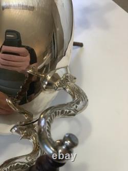 Antique 19th Century Regency Samovar, Old Sheffield Plate Tea Urn -Missing base