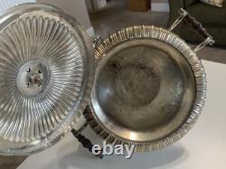 Antique 19th Century Regency Samovar, Old Sheffield Plate Tea Urn -Missing base