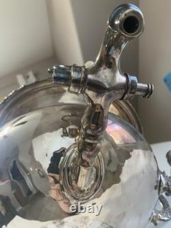 Antique 19th Century Regency Samovar, Old Sheffield Plate Tea Urn -Missing base