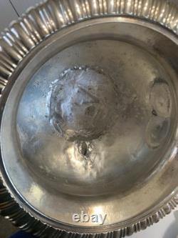 Antique 19th Century Regency Samovar, Old Sheffield Plate Tea Urn -Missing base