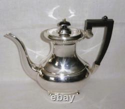 Antique 5 Pc Coffee Tea Set IFS Sheffield Silver Plate Art Deco no Tray