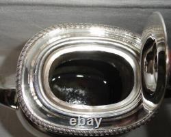 Antique 5 Pc Coffee Tea Set IFS Sheffield Silver Plate Art Deco no Tray