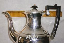 Antique 5 Pc Coffee Tea Set IFS Sheffield Silver Plate Art Deco no Tray