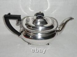 Antique 5 Pc Coffee Tea Set IFS Sheffield Silver Plate Art Deco no Tray