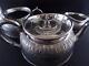 Antique Aesthetic Design Silver Plate Teaset Tea Set Teapot Sugar Bowl Milk Jug