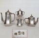 Antique Art Nouveau Deco Wmf Tea Coffee Set Silver Plate 1900 German Jugendstil