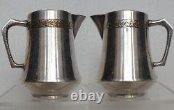 Antique Art Nouveau Deco WMF Tea Coffee Set Silver Plate 1900 German Jugendstil