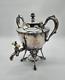 Antique Barbour Quadruple Silver Plate Samovar Hot Water Tea Coffee Urn #2440