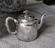 Antique Bj Benjamin W Mayo Co Silver Plate Aesthetic Birds Sunflowers Tea Pot