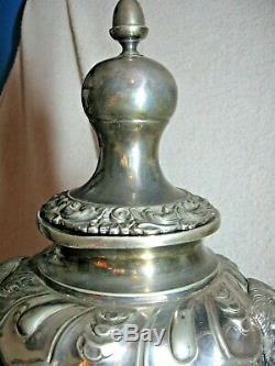Antique Barkers Bros. Large Silver Plated Samovar /tea /coffee Warmer
