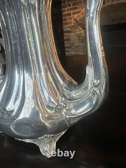 Antique CharsOwen 1853-1863 Sheffield Silver Plate Tea/Coffee Pot Charles Owen