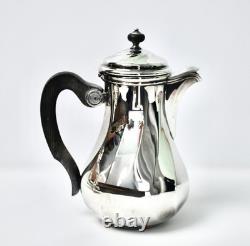 Antique Christofle Silver Plate Tea and Coffee Pot Set (4) excellent condition