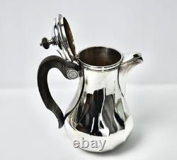Antique Christofle Silver Plate Tea and Coffee Pot Set (4) excellent condition