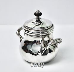 Antique Christofle Silver Plate Tea and Coffee Pot Set (4) excellent condition