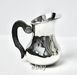 Antique Christofle Silver Plate Tea and Coffee Pot Set (4) excellent condition