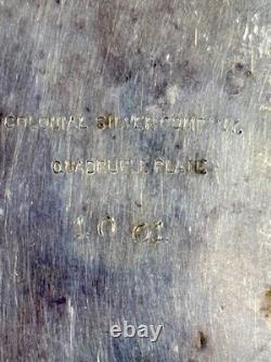 Antique Colonial Silver Co. Quadruple Silver Plate Tea Set 4 Pcs. Victorian Era