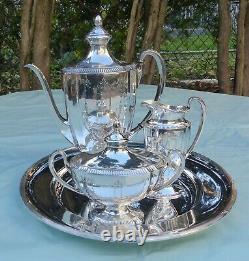 Antique Community Grosvenor Silver Plated Tea/Coffee Set