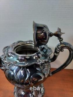 Antique Derby Silver Co. Tea Set. Victorian/Art Nouveau. #1604 Collection