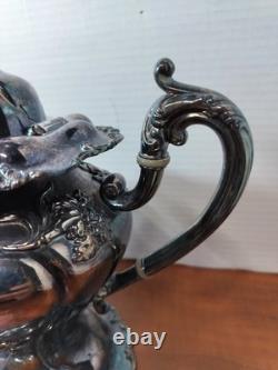 Antique Derby Silver Co. Tea Set. Victorian/Art Nouveau. #1604 Collection