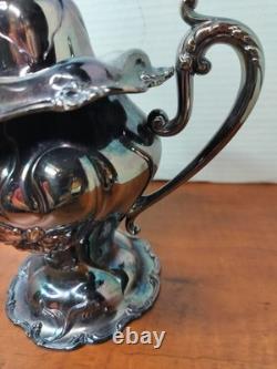 Antique Derby Silver Co. Tea Set. Victorian/Art Nouveau. #1604 Collection