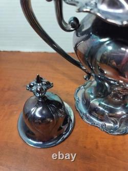 Antique Derby Silver Co. Tea Set. Victorian/Art Nouveau. #1604 Collection