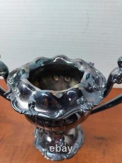 Antique Derby Silver Co. Tea Set. Victorian/Art Nouveau. #1604 Collection