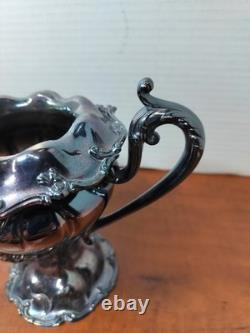 Antique Derby Silver Co. Tea Set. Victorian/Art Nouveau. #1604 Collection