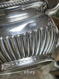 Antique Edwardian Queen Anne Style silver plate Tea Coffee set o 5 Reed & Barton