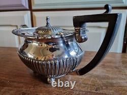 Antique Edwardian Silver plated Tea Set William Hutton Cross Arrows