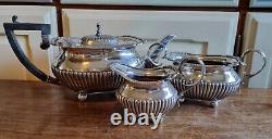Antique Edwardian Silver plated Tea Set William Hutton Cross Arrows