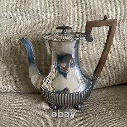 Antique Edwardian Tea William Hutton Sons WMH&S Silver Plate Sheffield Late 1800