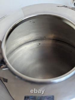 Antique English Barker Ellis Silver Plate Tea Kettle Pot Stand Warmer w Burner