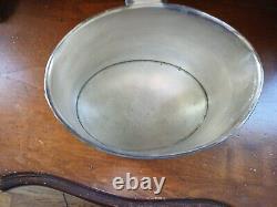 Antique English Silver Plate Tea Caddy Tobacco Jar by Barker Ellis Late 1800's