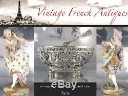 Antique French Christofle Silver Plate Tea / Coffee Service, Empire Style, Swan