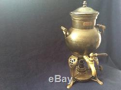 Antique Germany WMF Co. Russian Gift 1911 Coffee Tea Pod Samovar Maker