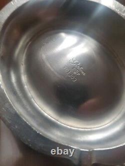 Antique Gorham Chantilly Silverplate Tea Set 6 Pieces Polished YC 1301-04, 07,39